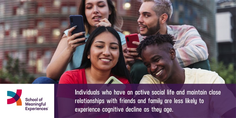 maintain active social life to keep your brain sharp